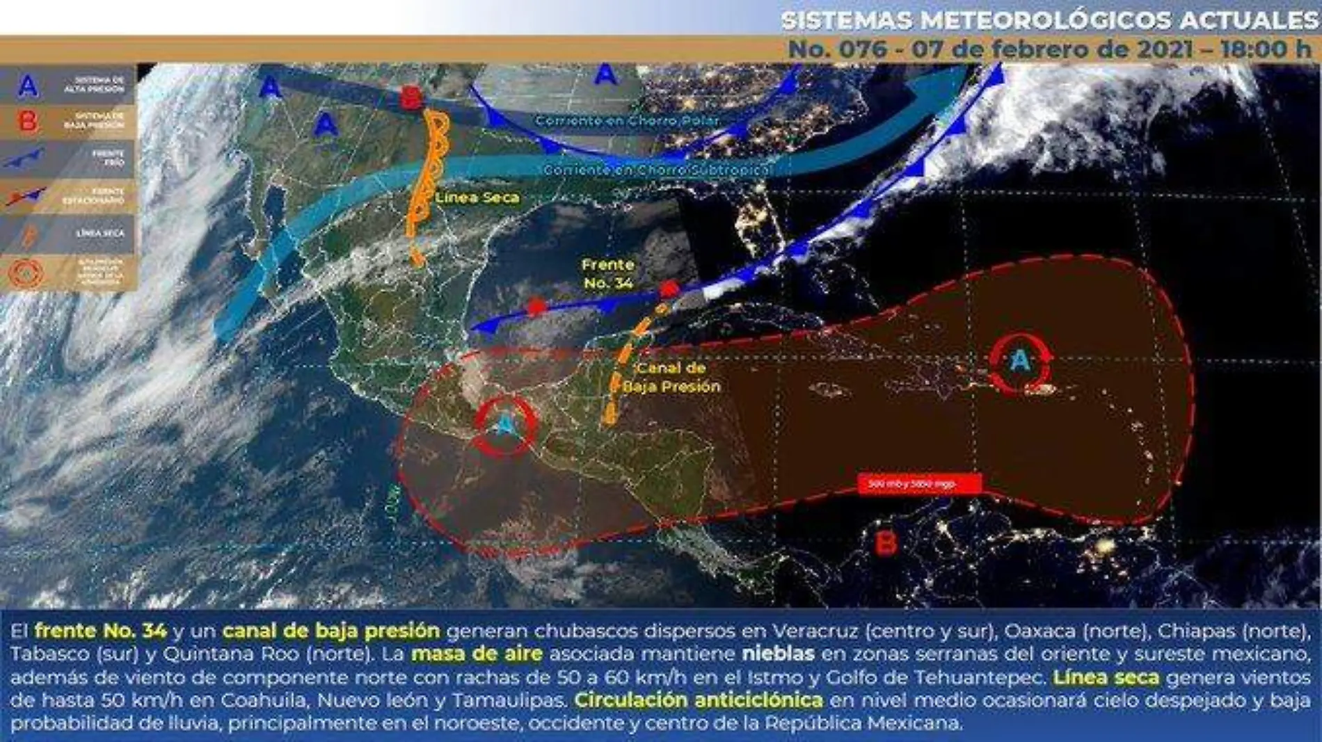 Lluvias conagua clima